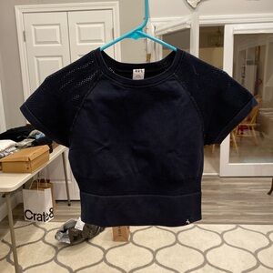 womens exercise crop top